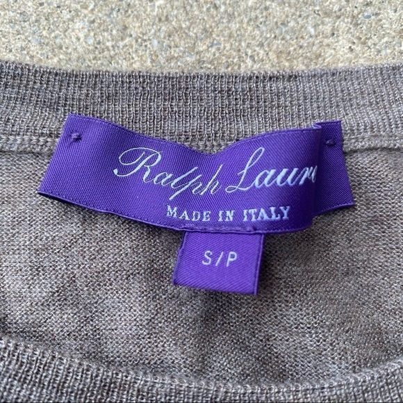 Ralph Lauren Purple Label Cashmere Sweater - Picture 2 of 5